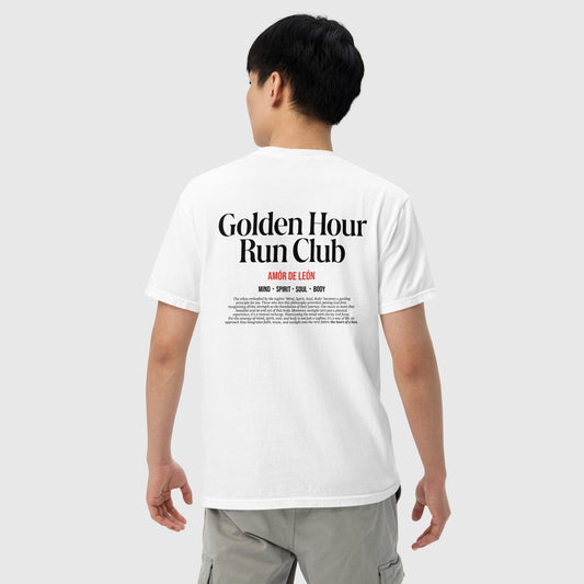 Golden Hour Run Club Shirt - Amor De Leon