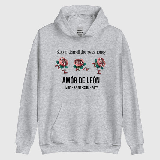 Stop And Smell The Roses Honey Hoodie - Amor De Leon